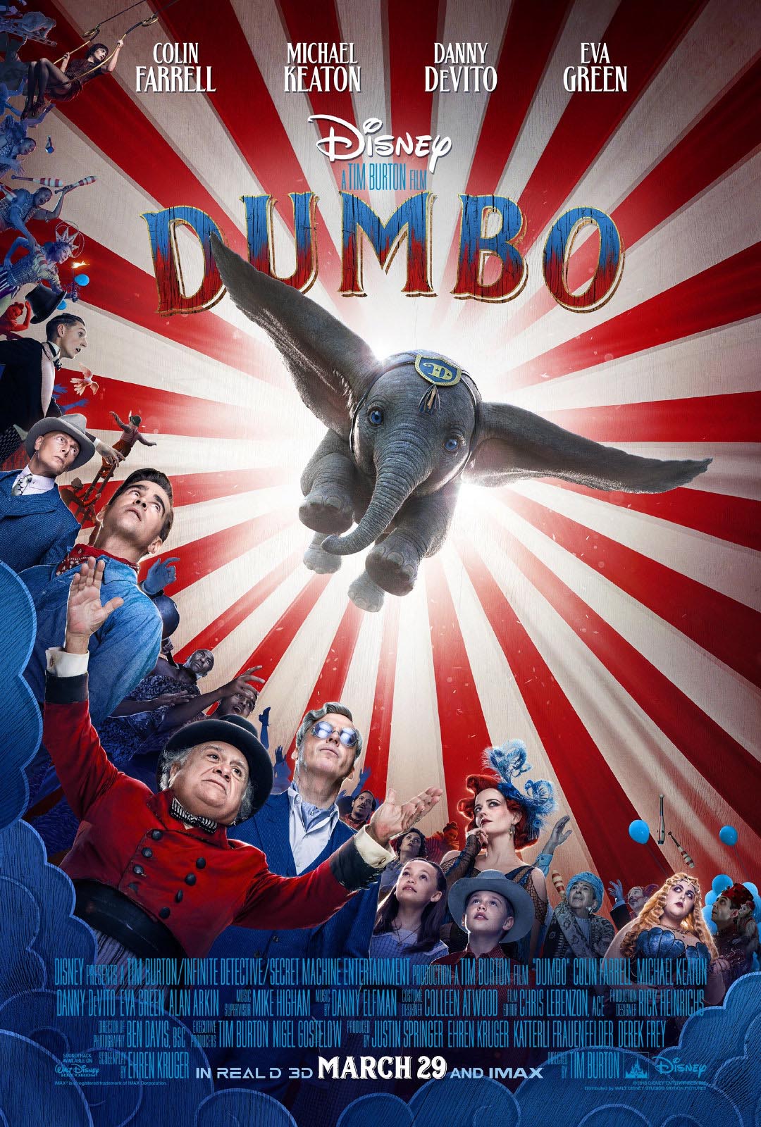 DUMBO (2019) Movie poster Free Online