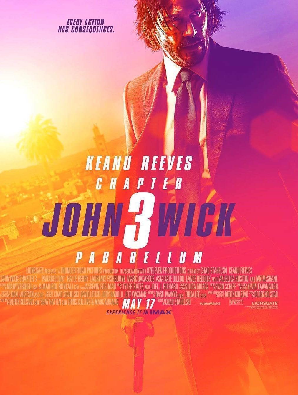 John Wick: Chapter 3 - Parabellum (2019) Movie poster Free Online