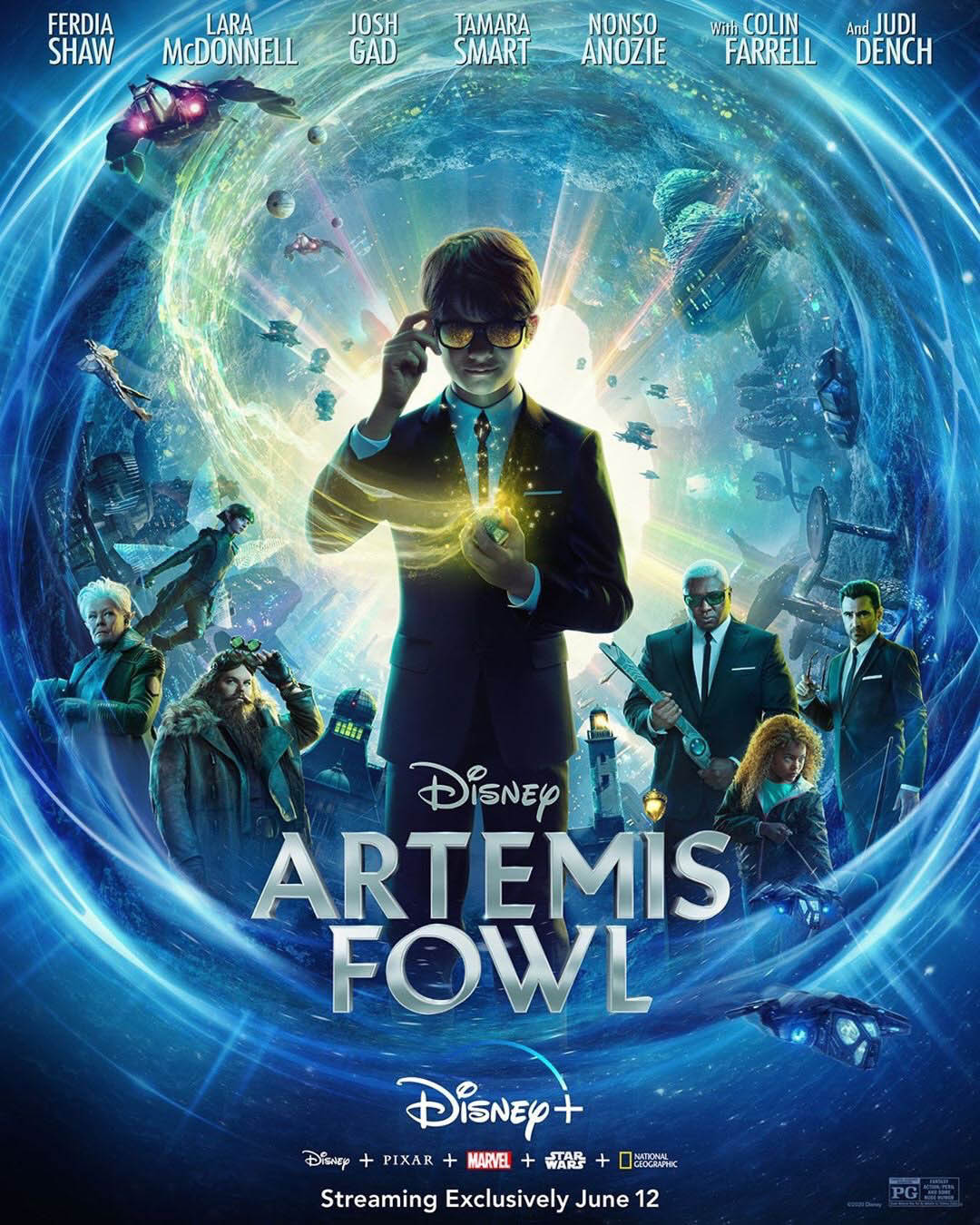 Artemis Fowl (2020) Movie poster Free Online