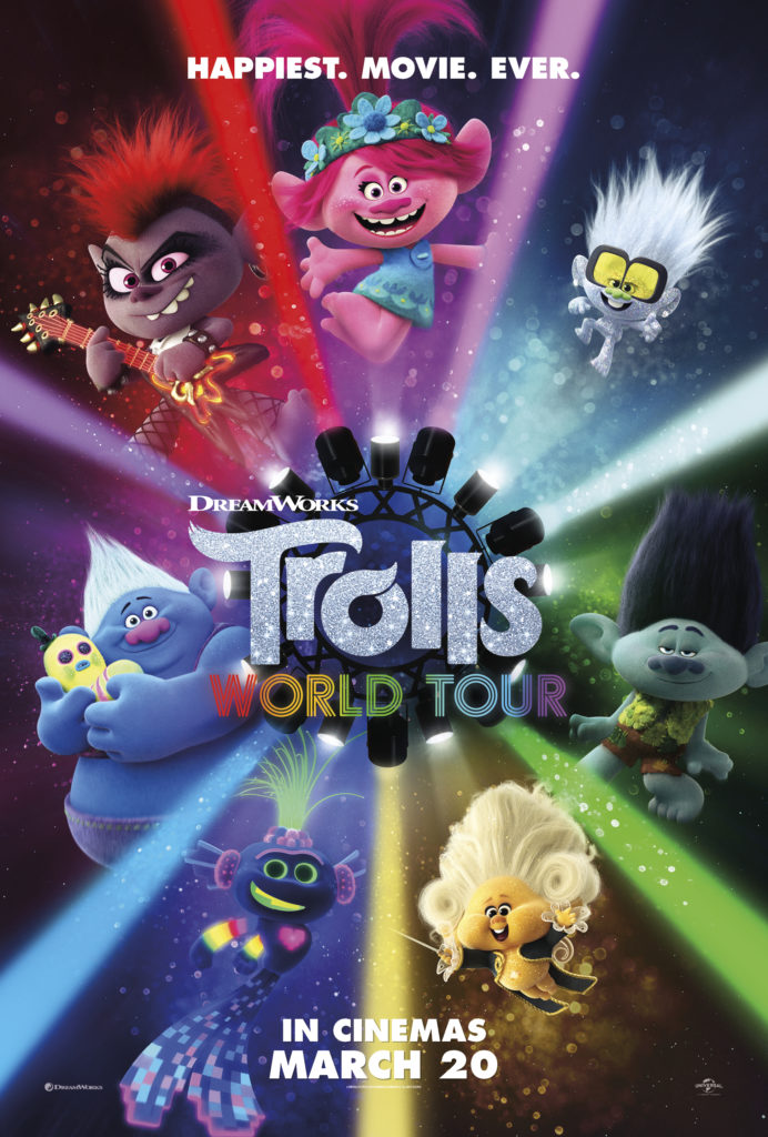 Trolls World Tour Movie poster Free Online