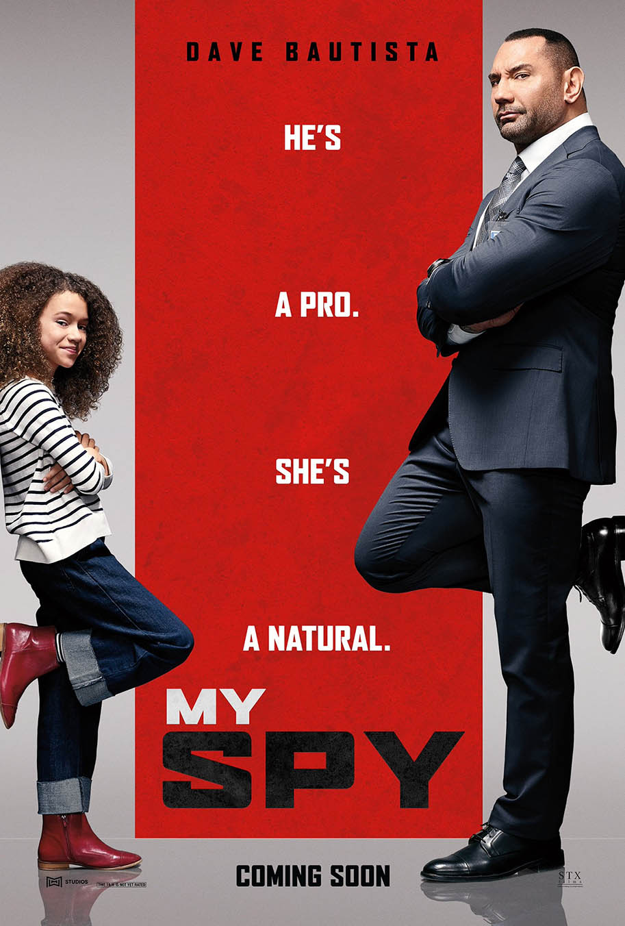 Dave Bautista stars in the slapstick first trailer for new comedy My Spy 2020 Full Movie Free Online