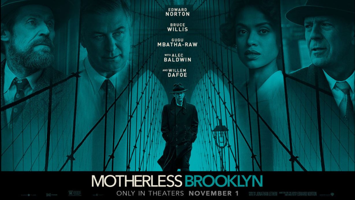 In 1950s New York, a lonely private detective afflicted with Tourette's Syndrome ventures to solve the murder of his mentor and only friend. Motherless Brooklyn online.