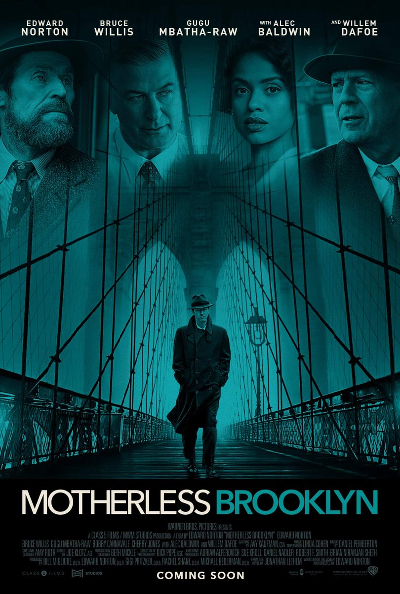 Motherless Brooklyn (2019) Movie poster Free Online
