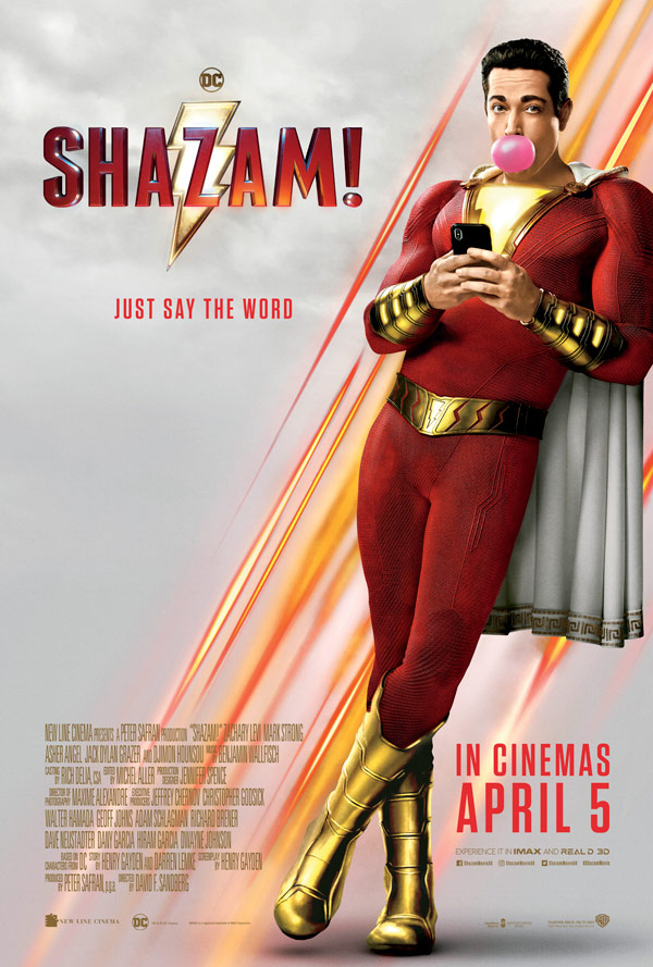 Shazam! (2019) Movie poster Free Online