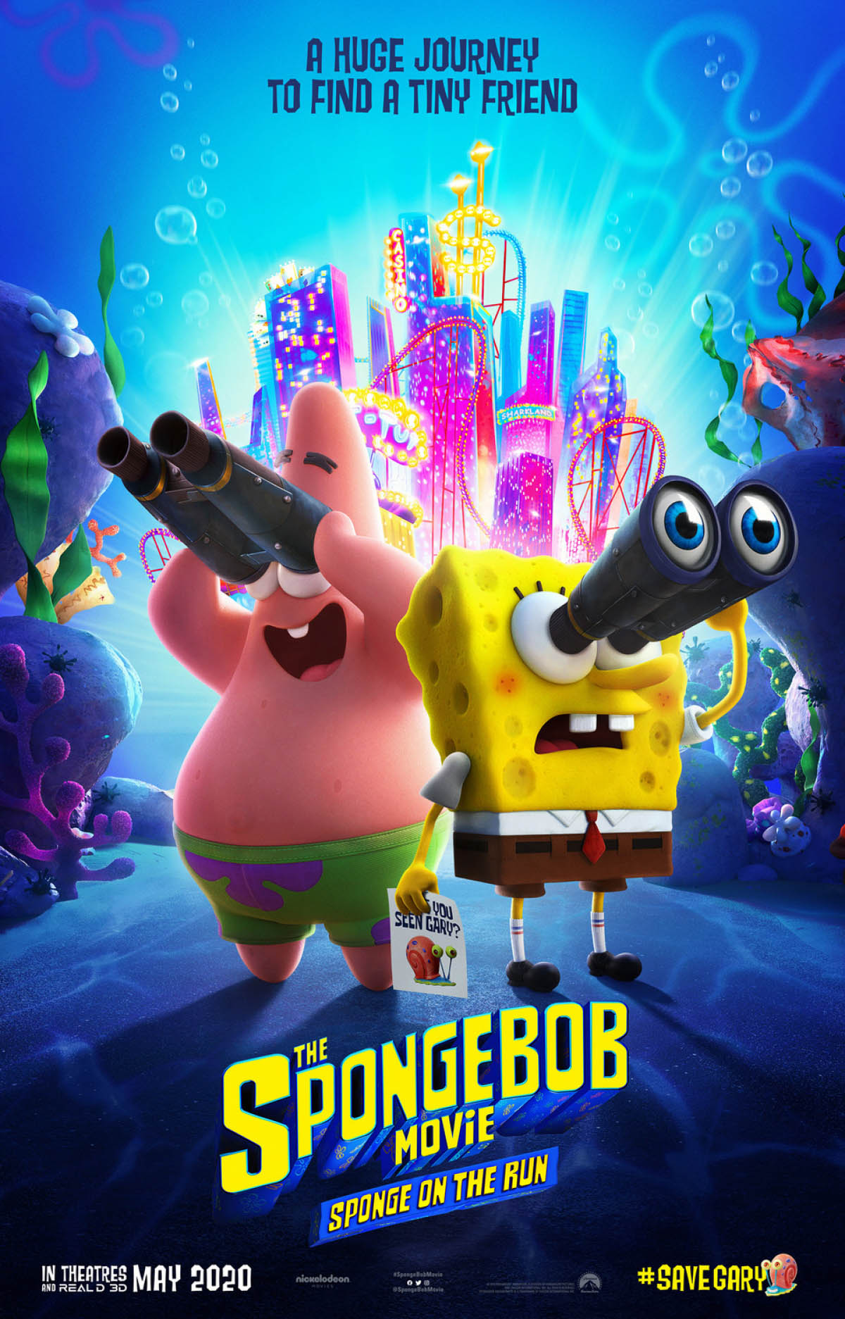 SpongeBob Movie: Sponge on the Run Movie poster Free Online