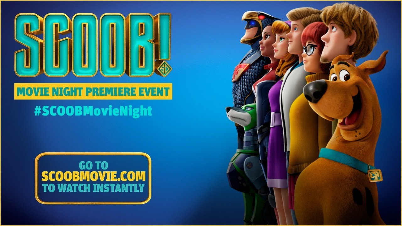SCOOB! Movie Night Premiere Event | May 16th 2020 announced